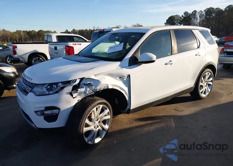 2016 Land Rover Discovery Sport Hse Lux из США, поврежденный, VIN SALCT2BG1GH546692